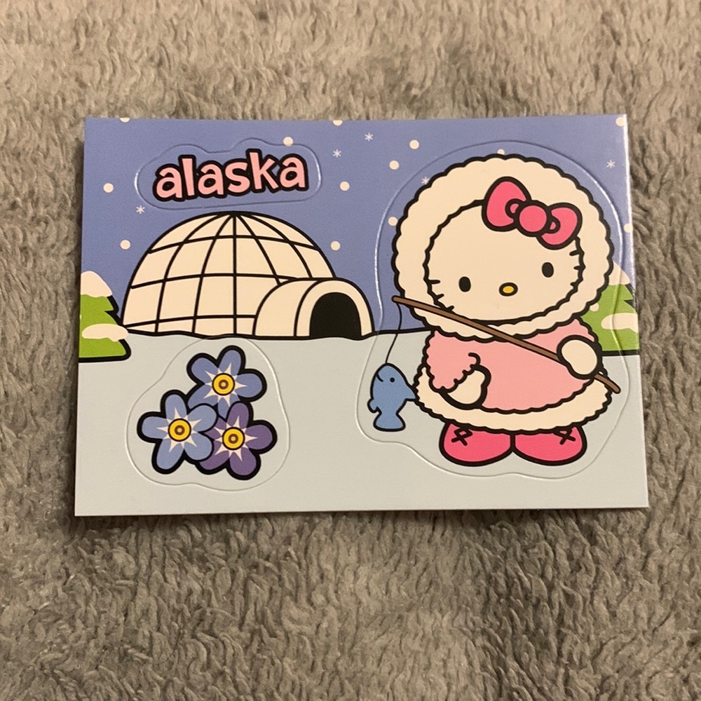 5/10$ Alaska Hello Kitty Stickers!